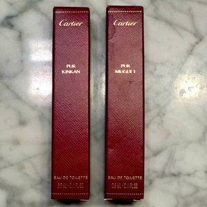 Cartier Shopping Bag + 2 deluxe parfu m samples!